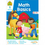 School Zone Math Basics Grade 1 Workbook