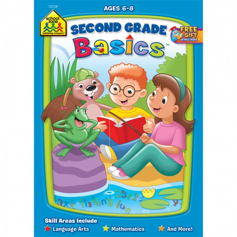 School Zone Second Grade Basics Workbook