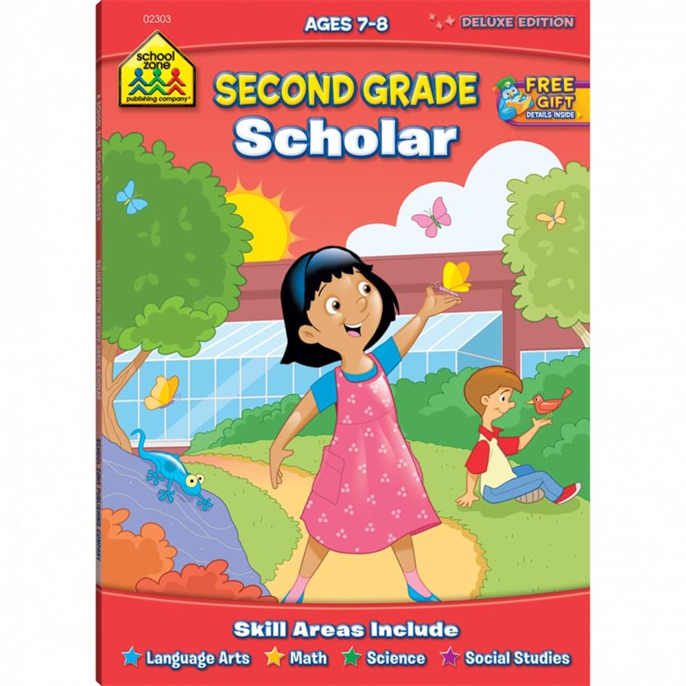 School Zone Second Grade Scholar Workbook