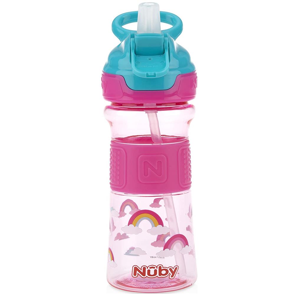 Thirsty Kids FREE STYLE Hard Straw Water Bottle