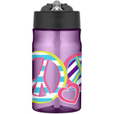 Thermos Peace Straw Bottle