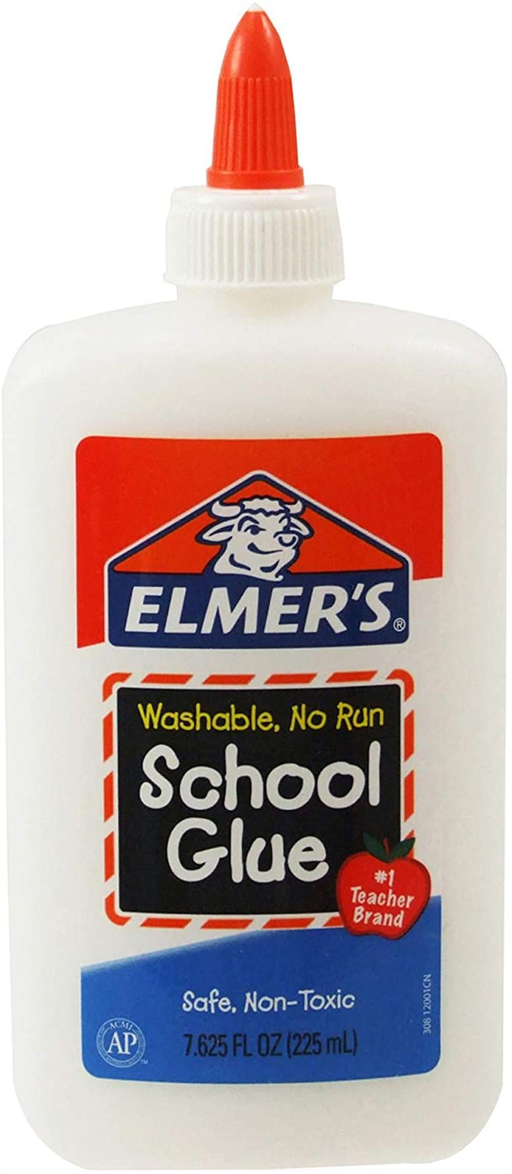 Elmer's Washable School Glue, Non-Toxic - 4 fl oz (Pack of 3), 3