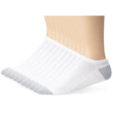 Fruit of the Loom 10 Pack No Show Sock - Shoe Size 6-12