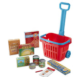 Melissa and Doug Fill & Roll Grocery Basket Play Set