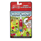 Melissa and Doug Water Wow! Sports Water-Reveal Pad - On the Go Travel Activity