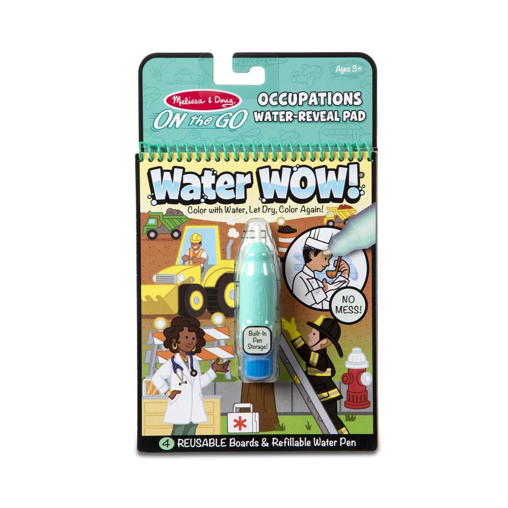 Melissa and Doug Water Wow! Occupations - Water Reveal Pad On the Go Travel Activity