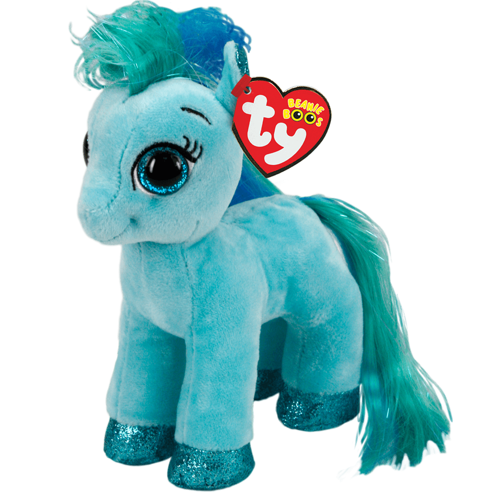 TY Topaz Teal Pony, Small