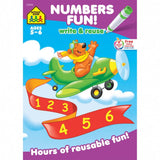 School Zone Numbers Fun! Write & Reuse Workbook