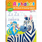 School Zone Alphabet Writing & Drawing Tablet Workbook