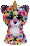 TY Giselle Leopard W/Horn-Beanie BOOS, Multicolored