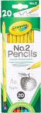 Crayola No. 2 Pencils - 20 count