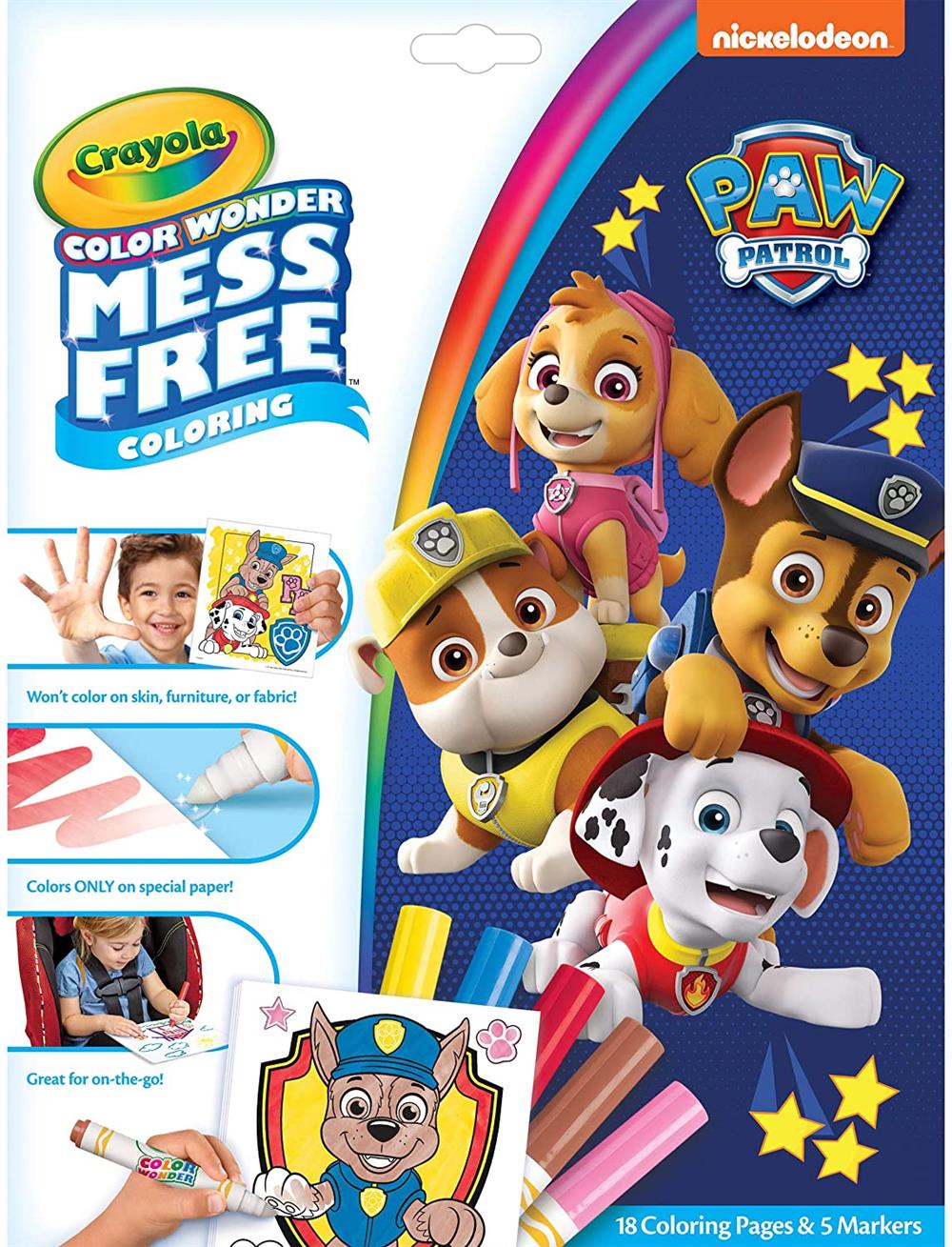 Crayola Paw Patrol Color & Sticker Activity Set : Target