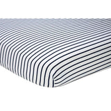 Nautica Kids Nursery Separates Striped Fitted Crib Sheet