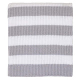 Nautica Kids Nursery Separates Striped Super Soft Chenille Blanket