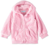 Baby Dove Diamond Quilt Plush Zip Jacket
