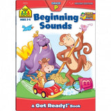 School Zone Beginning Sounds Preschool Workbook