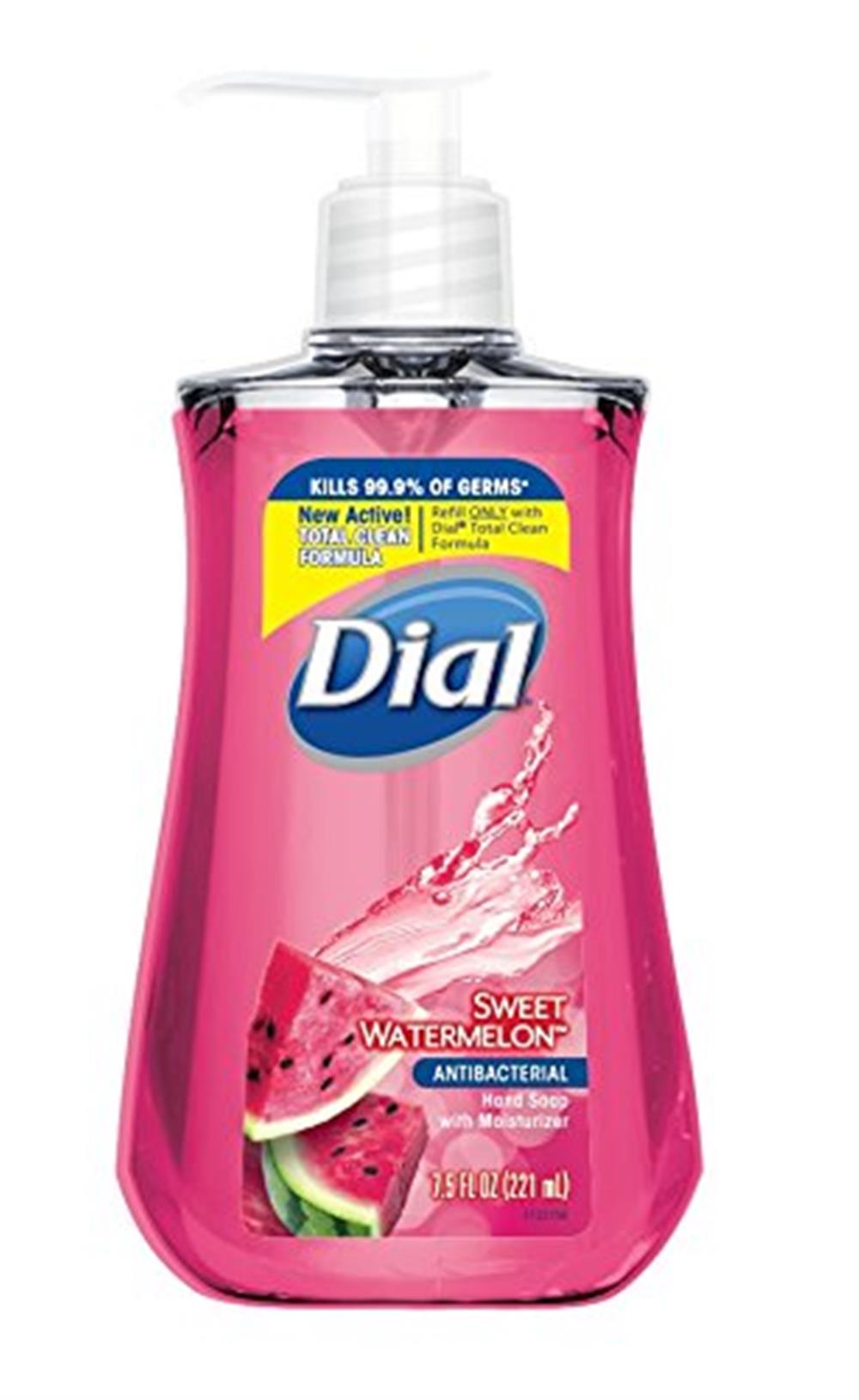 Dial Anti-Bacterial Liquid Hand Soap, Sweet Watermelon, 7.5 Ounce (2 Pack)