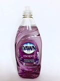 Dawn Escapes Dishwashing Liquid Dish Soap, Mediterranean Lavender, 19.4 Fluid Ounce