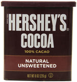 Hershey's Cocoa, Unsweetened, 8-Ounce Container