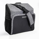 Kolcraft Travel Duo 2-in-1 Portable Booster Seat and Diaper Bag, Space Grey