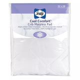Sealy Cool Comfort Fitted Hypoallergenic Toddler & Baby Crib Mattress Pad/Protector