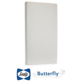 Sealy Butterfly Breathable Knit Waterproof Standard Crib & Toddler Mattress