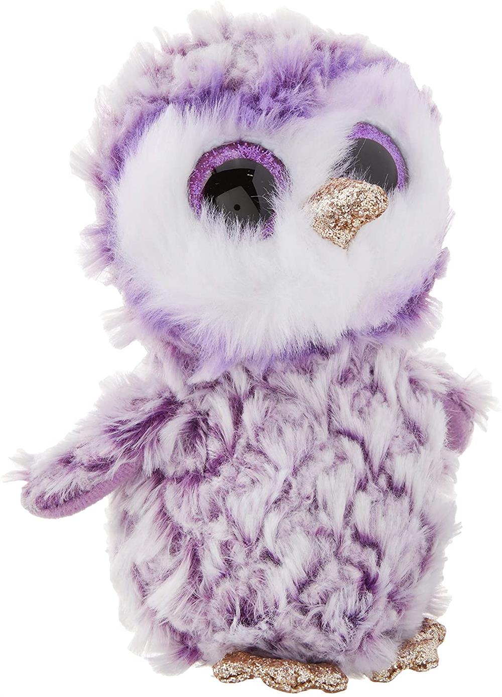 TY Moonlight Purple Owl Beanie Boo