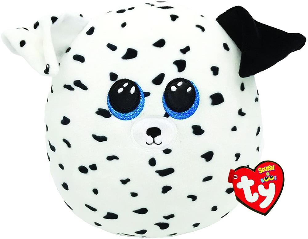 TY Fetch Dalmatian Dog Large Squish-A-Boo