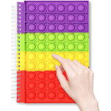 ThinkKool Toys Pop It Journal Spiral Notebook
