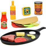 Lollipop Gourmet Play Taco Tuesday Pretend Play Food with Skillet Playset