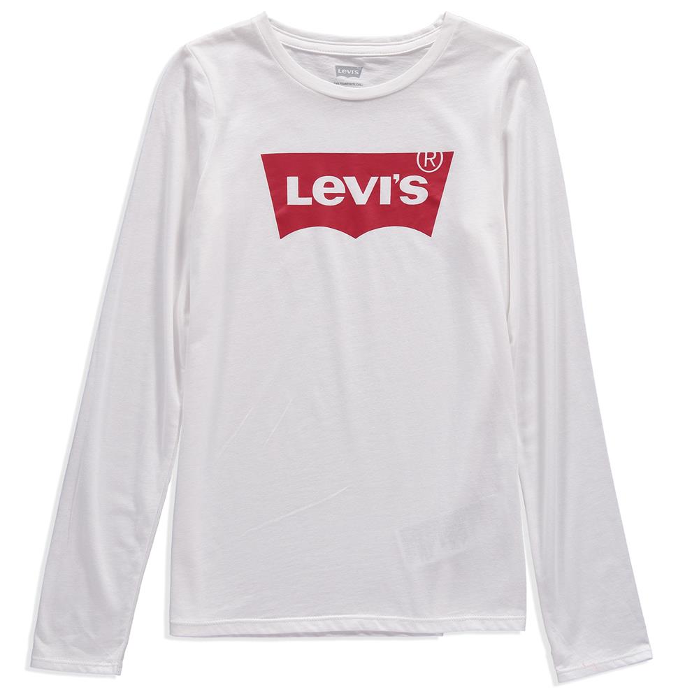 Levis Girls 7-16 Long Sleeve Batwing T-Shirt (Large, 12-13 Years Old)