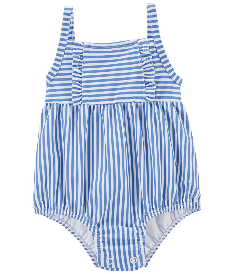 Carters Girls 0-24 Months Striped 1-Piece Swimsuit