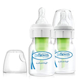 Dr. Browns Natural Flow Options+™ Preemie Baby Bottle, 2 oz/60 ml, 2 PK