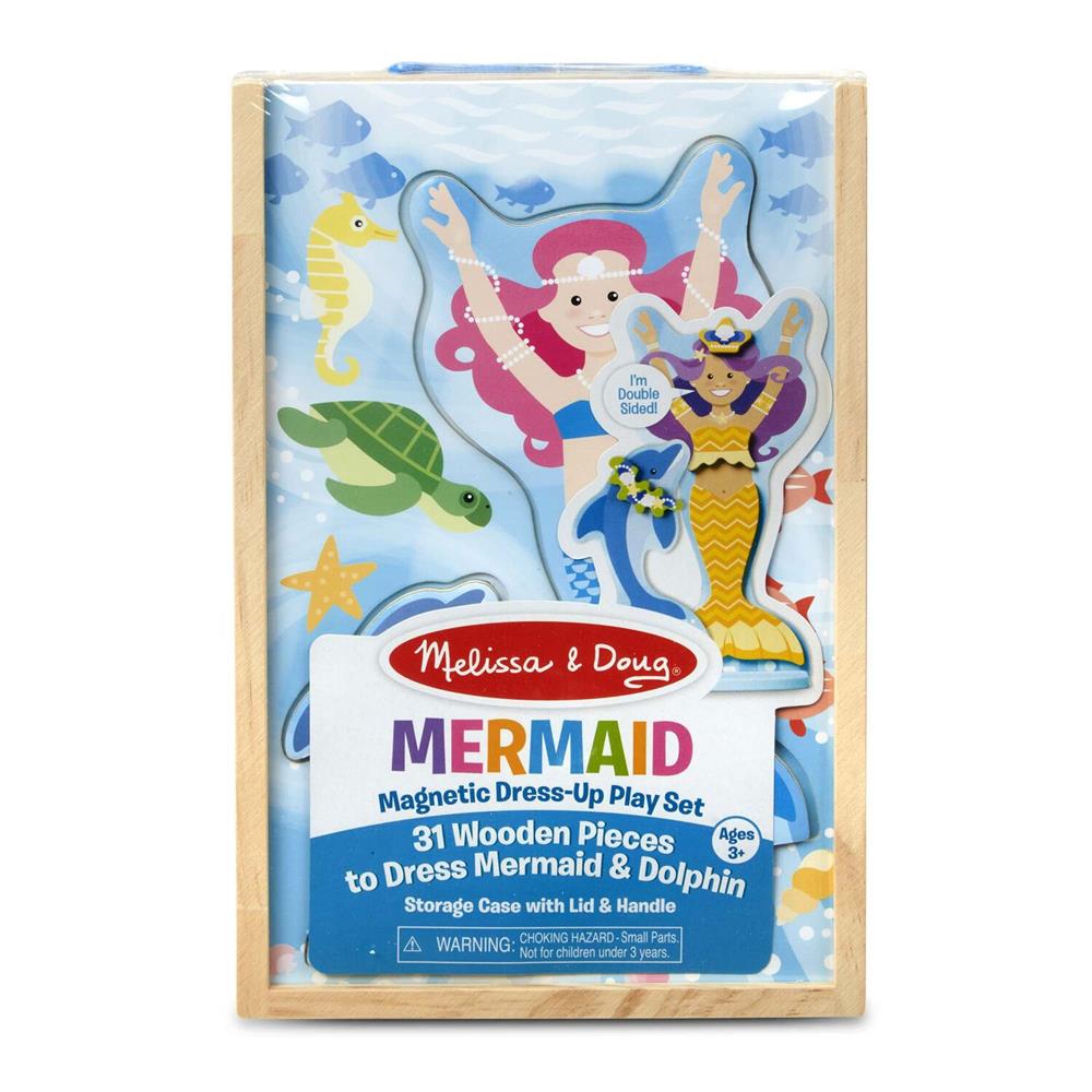 chinese dress ladies Melissa and Doug Mermaid Magnetic Dress-Up Play Set