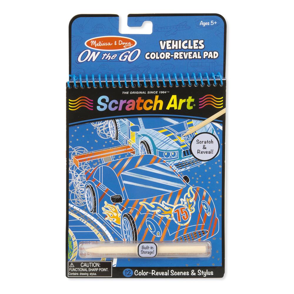 Vehicles- Color-Reveal Pad Vehicles- Color-Reveal Pad
