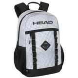 AD Sutton HEAD Backpack With 17'' Laptop/Tablet Pocket, Gray Texture