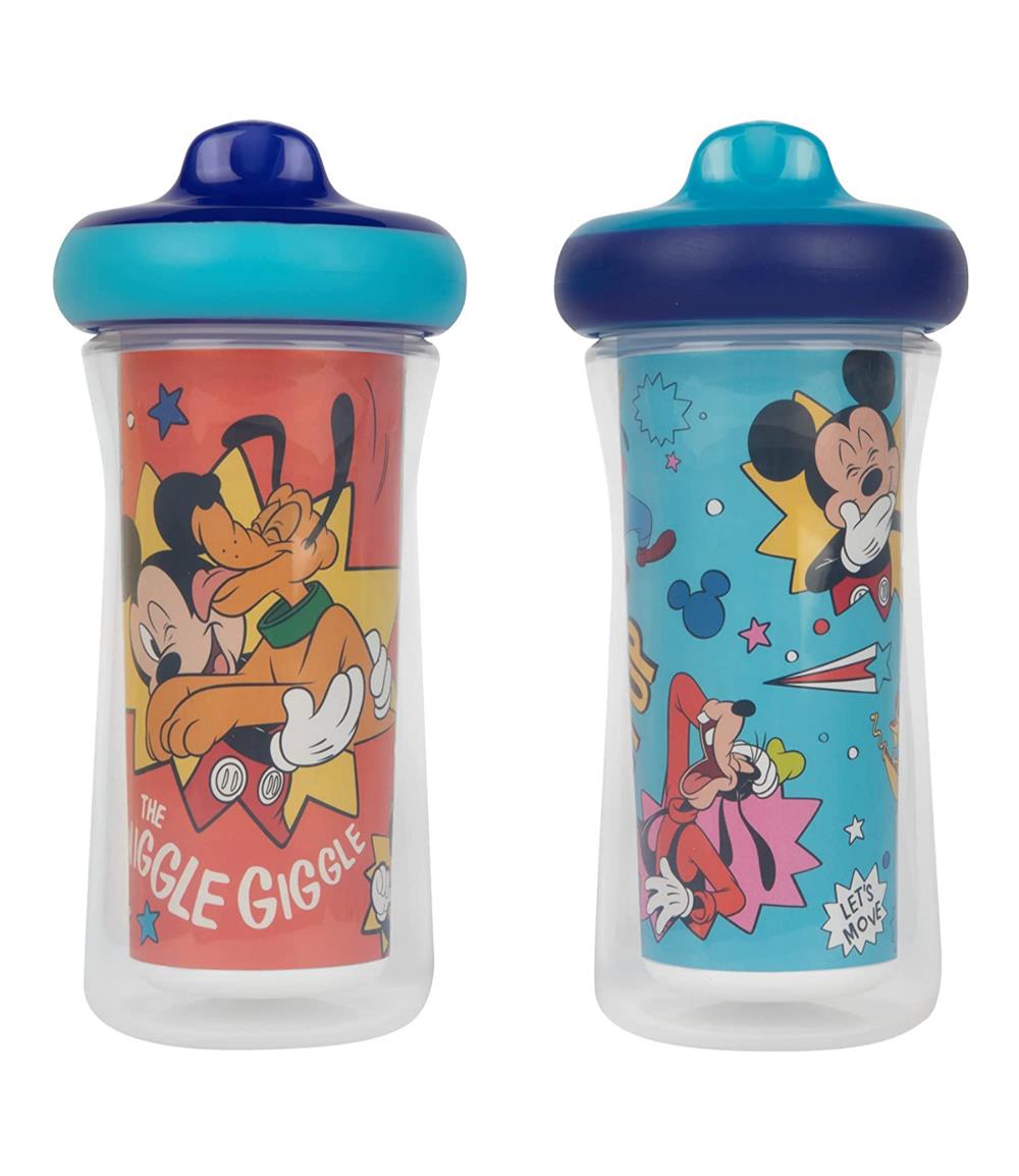 The First Years Disney Mickey Mouse Insulated Sippy Cup 9 Oz - 2pk