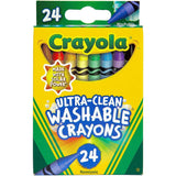Crayola Washable Crayons 24 Count