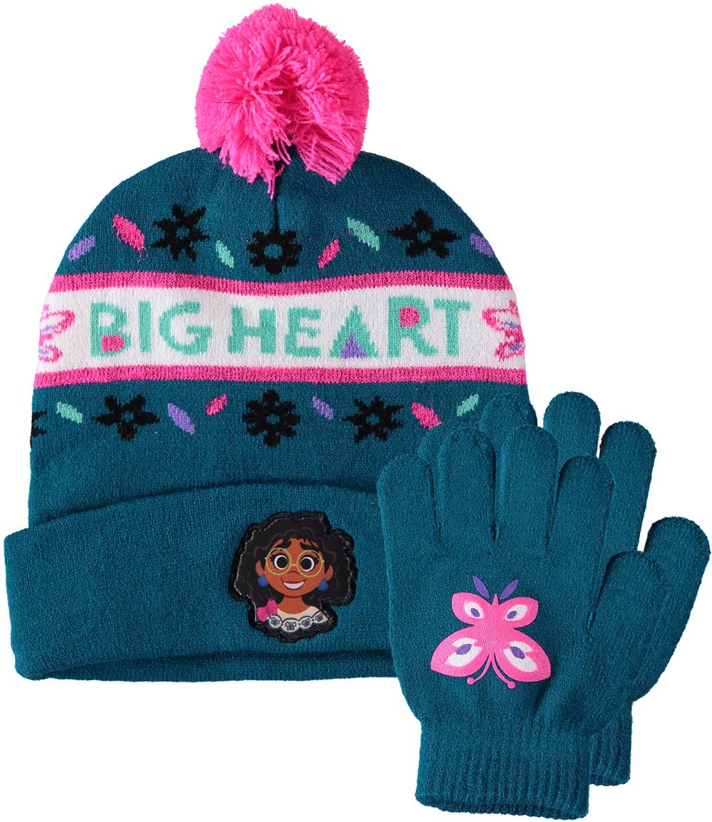 Disney Encanto 2-Piece Pom Pom Hat and Gloves Set