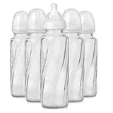 Evenflo Feeding Glass Premium Proflo Vented Plus Bottles, Clear, 8 Ounce (Pack of 6)