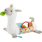 Fisher-Price Baby Plush Baby Wedge Grow-With-Me Tummy Time Llama