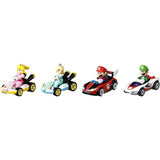 Mattel Hot Wheels Mario Kart Vehicle 4-Pack, Set of 4 Fan-Favorite Characters