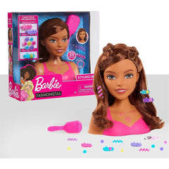 Barbie Fashionistas 8-Inch Styling Head, Brown Hair – S&D Kids