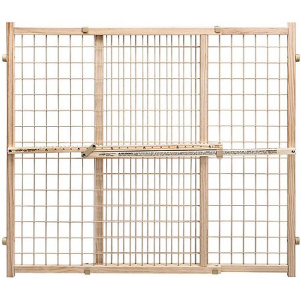 Evenflo Position and Lock Wide Doorway Gate, Tan