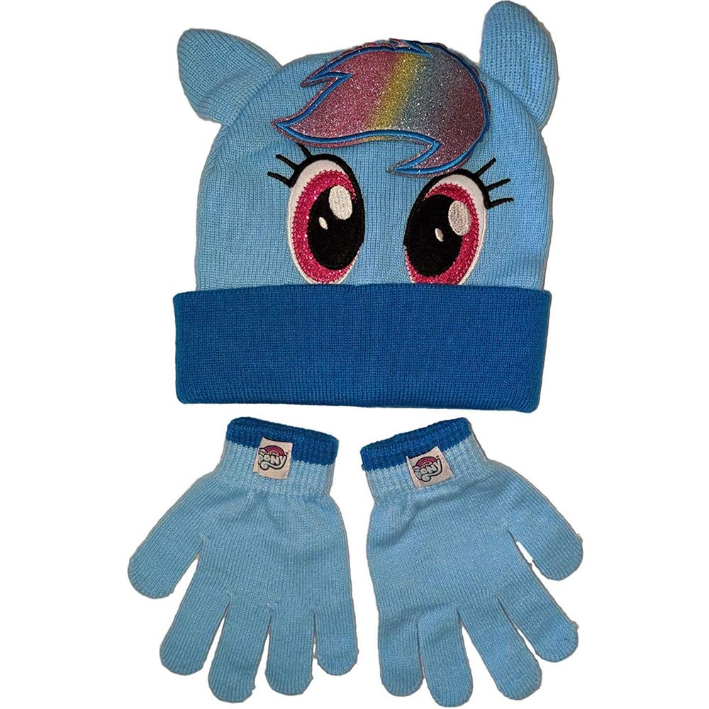Hasbro Girls 4-6X My Little Pony Hat Glove Set