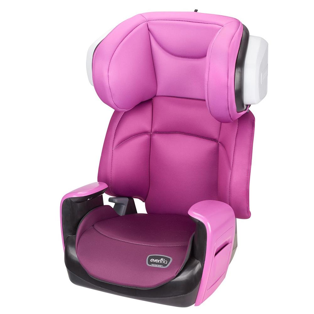 evenflo car booster seats Evenflo Spectrum 2-in-1 Booster Car Seat, Poppy Pink