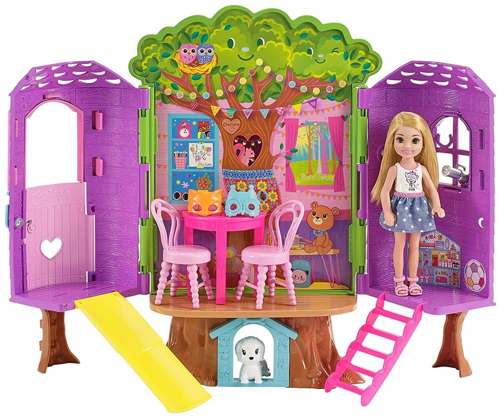 Barbie Club Chelsea Treehouse House Playset