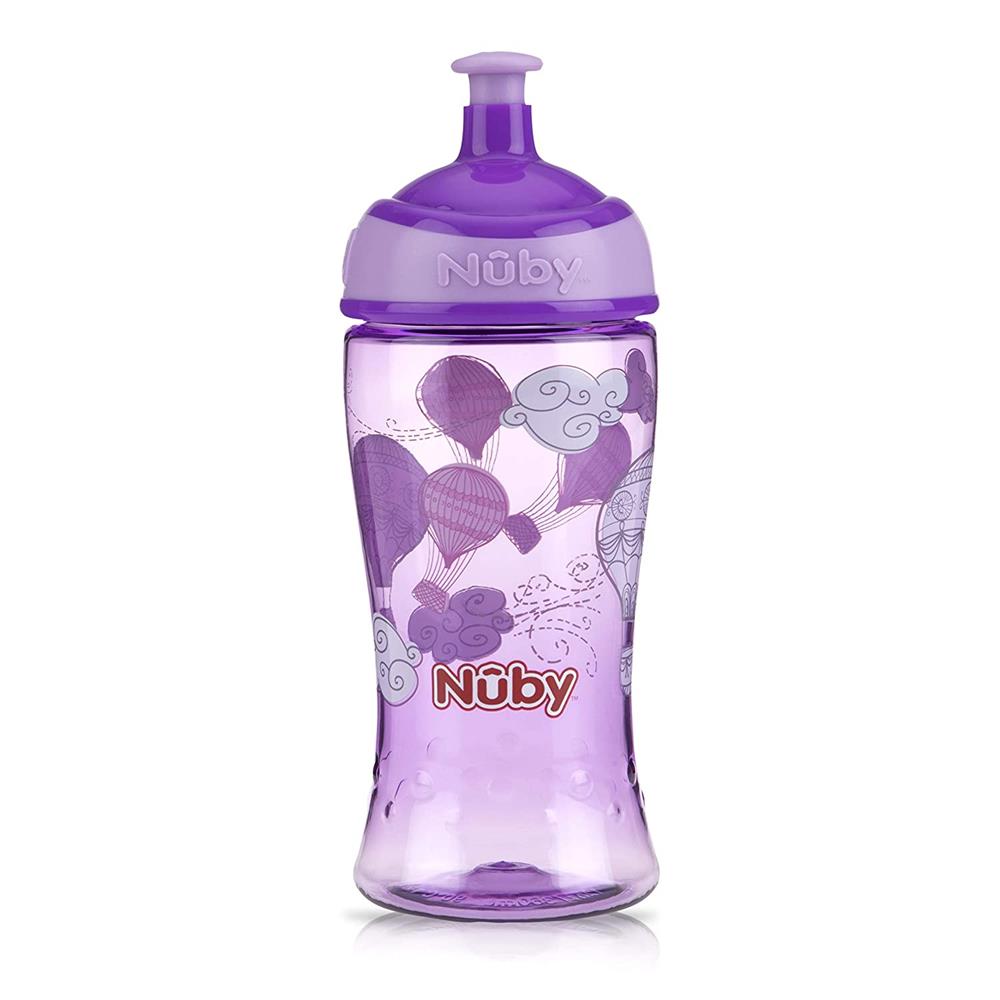 Nuby Kids Pop Up Sipper Water Bottle