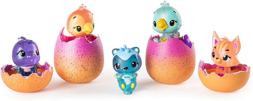 New Hatchimals Colleggtibles Mini 4 Pack Bonus Hatchimal Season 1