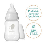 Evenflo Feeding Balance + Standard Neck BPA-Free Plastic Baby Bottles – 4oz, Clear, 1ct